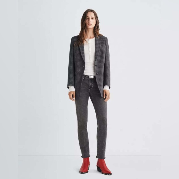 Rag & Bone Dre Low-Rise Slim Boyfriend Jeans in Serephina, Size 27 - Picture 4 of 14